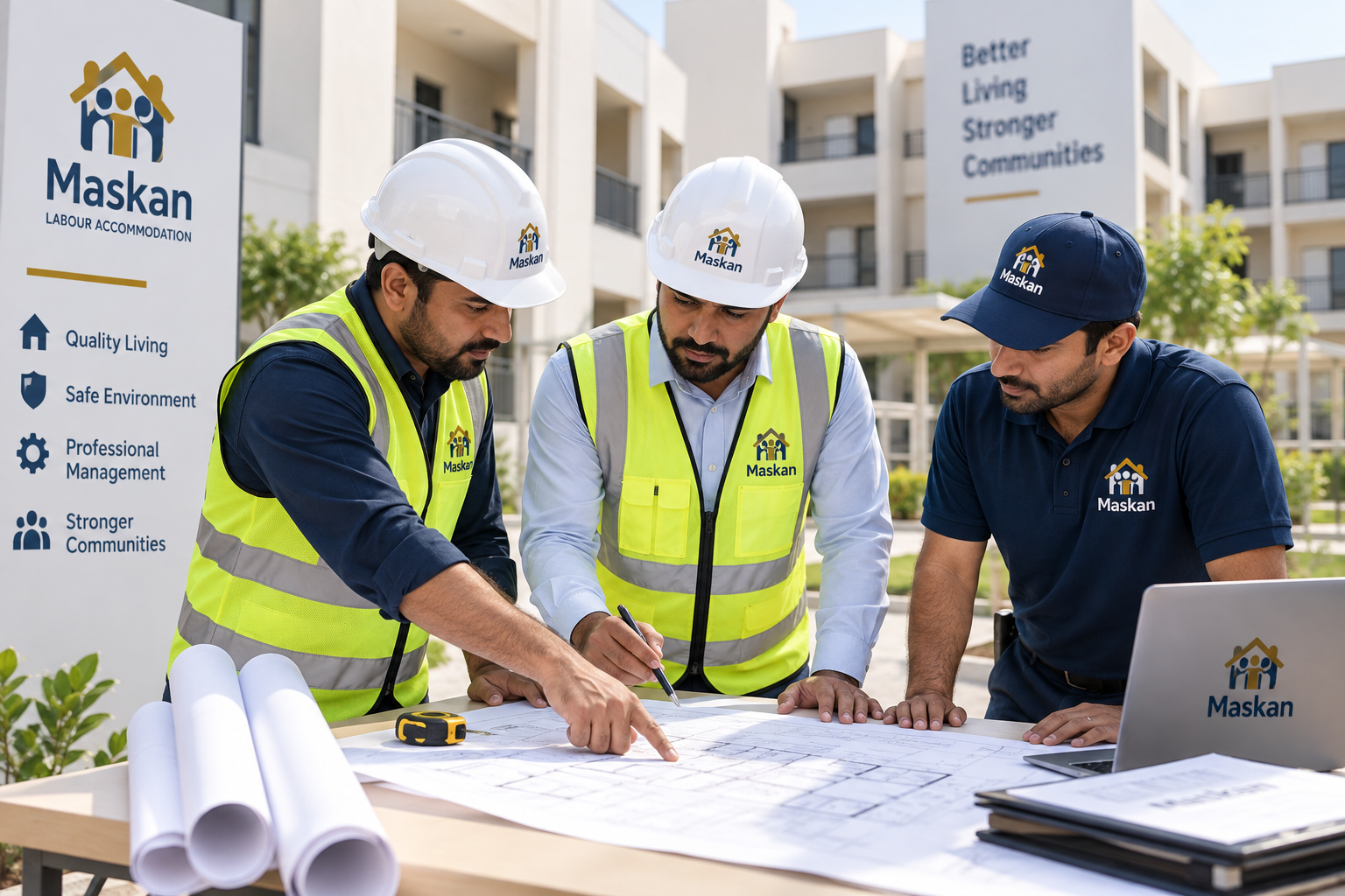 Maskan Team Planning Blueprints