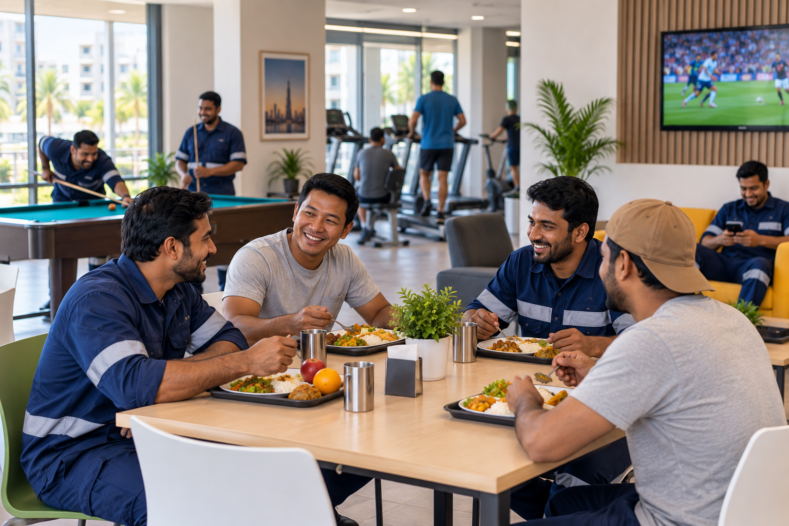 Workplace Wellness and Community Lounge